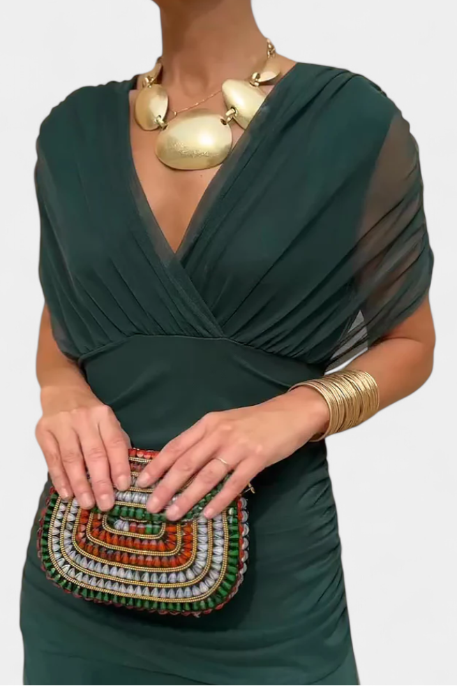 Sarah™ - Lange Bloemenjurk